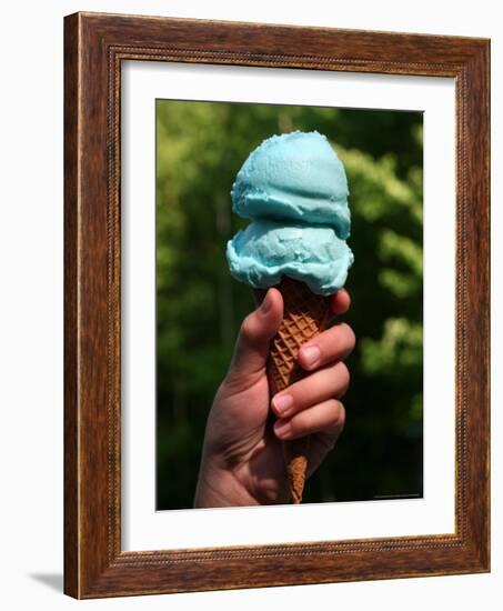 Blue Moon Ice Cream, Concord, New Hampshire-Larry Crowe-Framed Photographic Print