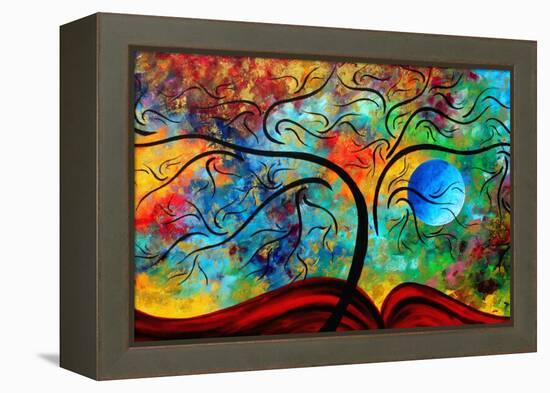 Blue Moon Risin-Megan Aroon Duncanson-Framed Stretched Canvas