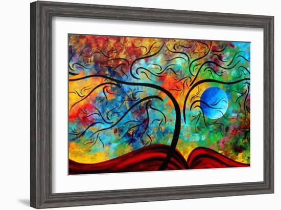 Blue Moon Risin-Megan Aroon Duncanson-Framed Art Print