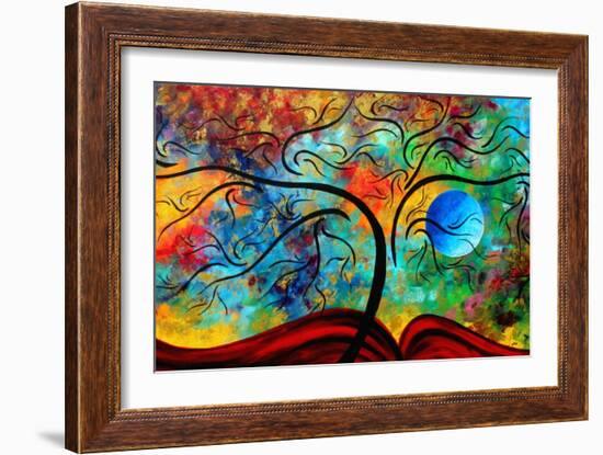 Blue Moon Risin-Megan Aroon Duncanson-Framed Art Print