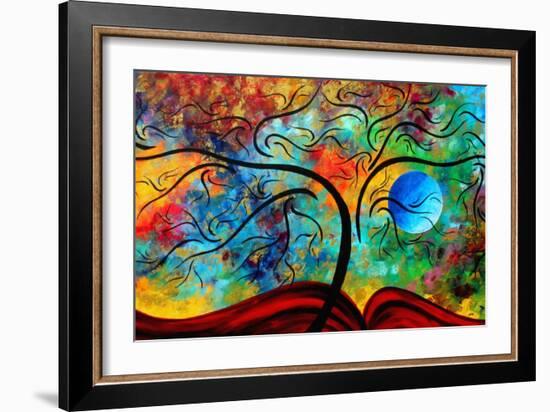 Blue Moon Risin-Megan Aroon Duncanson-Framed Art Print