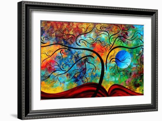 Blue Moon Risin-Megan Aroon Duncanson-Framed Art Print