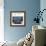 Blue Moon Whale-Wyanne-Framed Giclee Print displayed on a wall