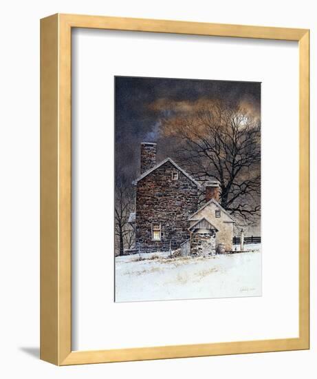 Blue Moon-Ray Hendershot-Framed Art Print