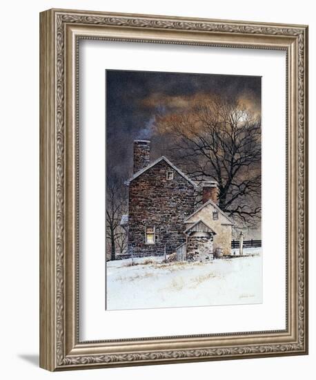 Blue Moon-Ray Hendershot-Framed Art Print