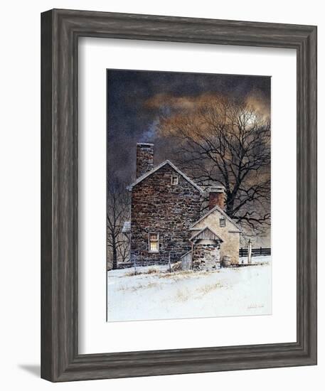 Blue Moon-Ray Hendershot-Framed Art Print