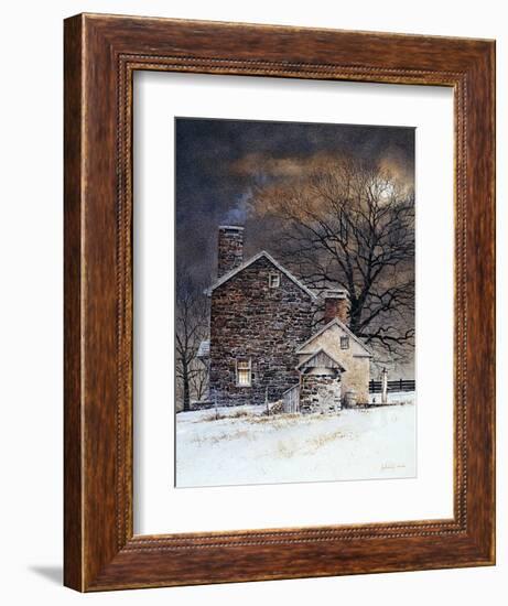 Blue Moon-Ray Hendershot-Framed Art Print