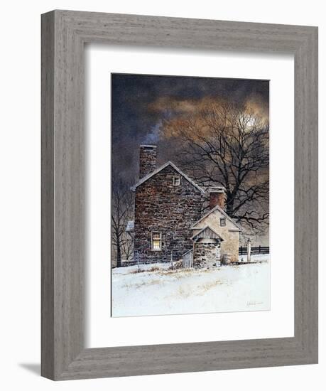 Blue Moon-Ray Hendershot-Framed Art Print