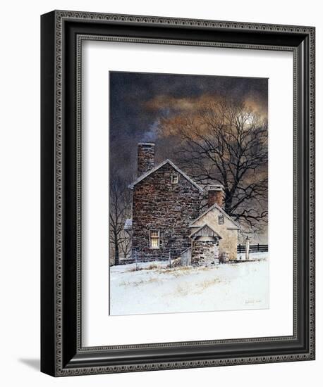 Blue Moon-Ray Hendershot-Framed Art Print