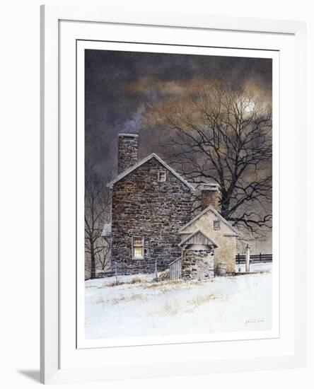 Blue Moon-Ray Hendershot-Framed Art Print