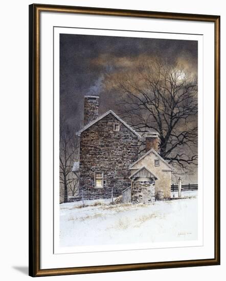 Blue Moon-Ray Hendershot-Framed Art Print