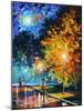 Blue Moon-Leonid Afremov-Mounted Art Print