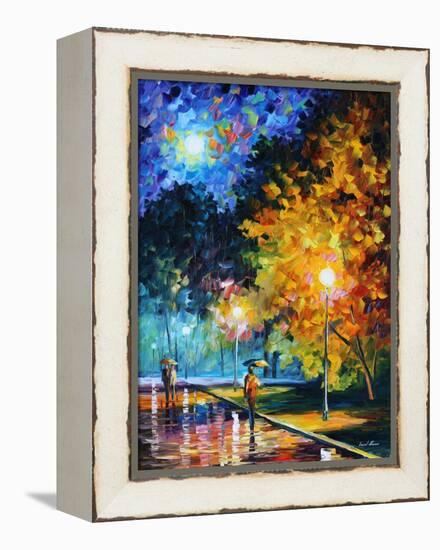 Blue Moon-Leonid Afremov-Framed Stretched Canvas