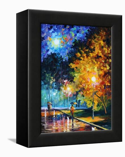 Blue Moon-Leonid Afremov-Framed Stretched Canvas