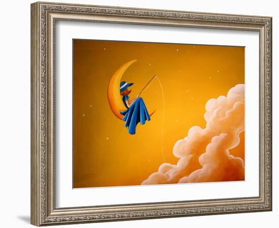 Blue Moon-Cindy Thornton-Framed Art Print