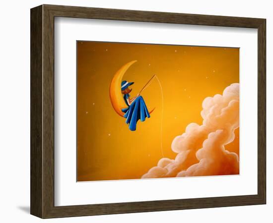 Blue Moon-Cindy Thornton-Framed Art Print