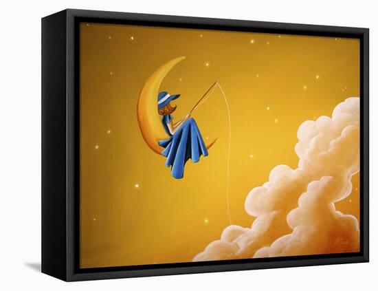 Blue Moon-Cindy Thornton-Framed Premier Image Canvas