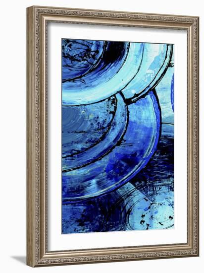 Blue Moons I-Erin Ashley-Framed Art Print