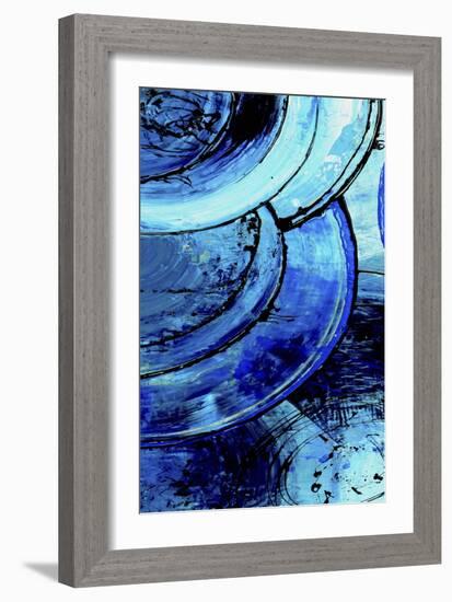 Blue Moons I-Erin Ashley-Framed Art Print