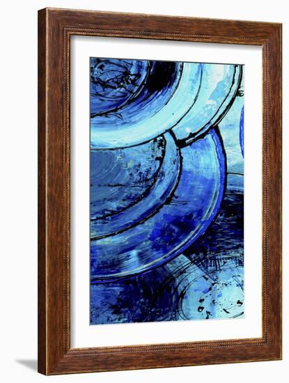 Blue Moons I-Erin Ashley-Framed Art Print