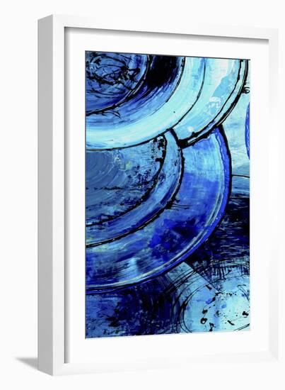 Blue Moons I-Erin Ashley-Framed Art Print