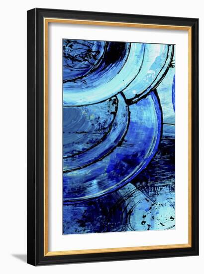 Blue Moons I-Erin Ashley-Framed Art Print