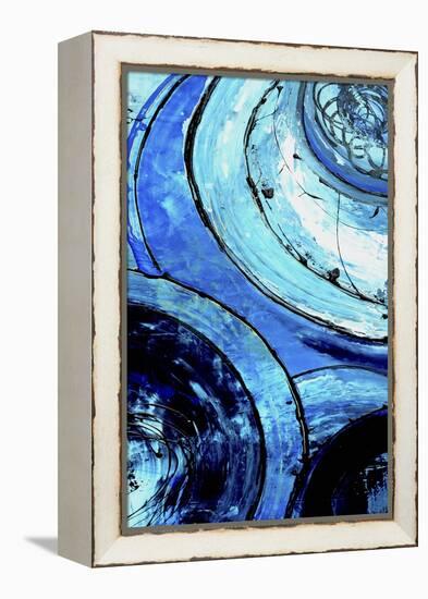 Blue Moons II-Erin Ashley-Framed Stretched Canvas