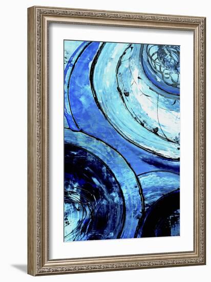 Blue Moons II-Erin Ashley-Framed Art Print