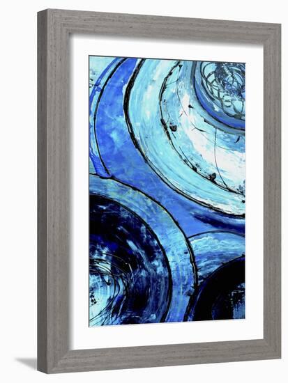 Blue Moons II-Erin Ashley-Framed Art Print