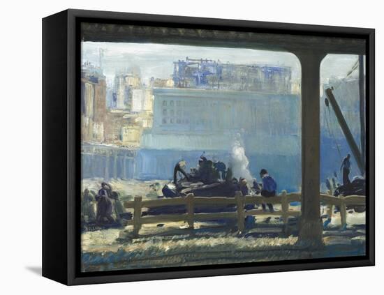 Blue Morning, 1909-George Bellows-Framed Stretched Canvas