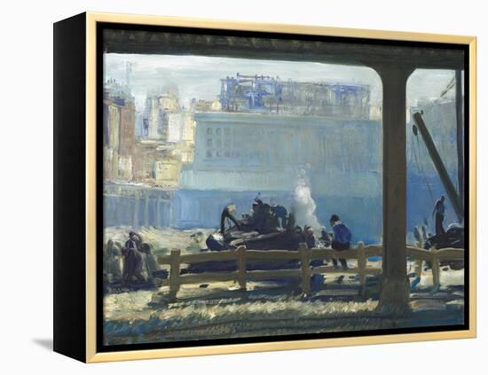 Blue Morning, 1909-George Bellows-Framed Stretched Canvas