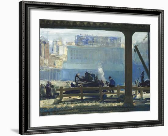 Blue Morning-George Wesley Bellows-Framed Giclee Print