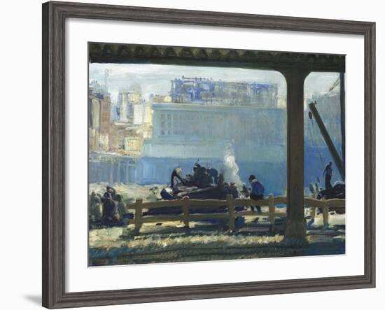 Blue Morning-George Wesley Bellows-Framed Giclee Print