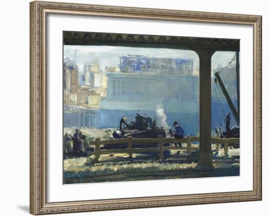 Blue Morning-George Wesley Bellows-Framed Giclee Print