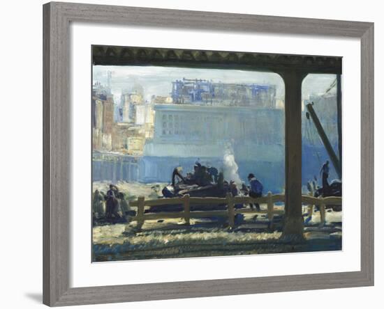 Blue Morning-George Wesley Bellows-Framed Giclee Print