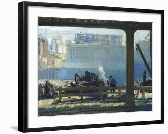 Blue Morning-George Wesley Bellows-Framed Giclee Print