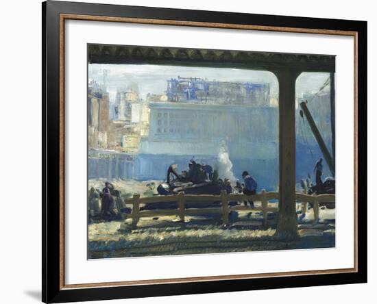 Blue Morning-George Wesley Bellows-Framed Giclee Print