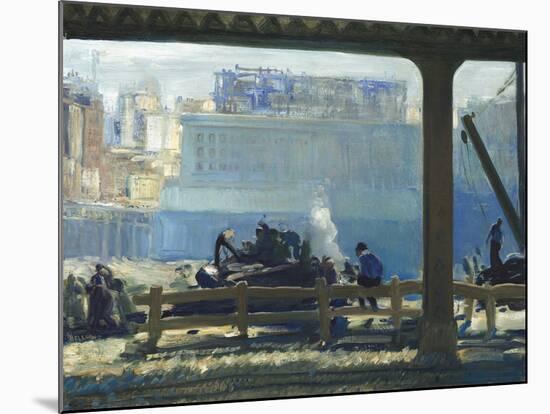 Blue Morning-George Wesley Bellows-Mounted Giclee Print