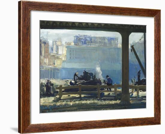 Blue Morning-George Wesley Bellows-Framed Giclee Print