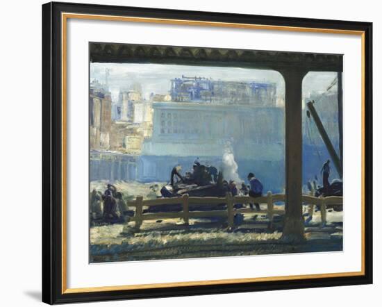 Blue Morning-George Wesley Bellows-Framed Giclee Print