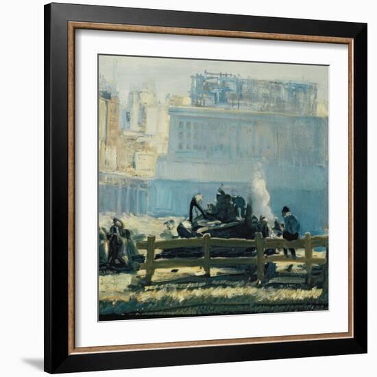 Blue Mornings-George Wesley Bellows-Framed Giclee Print