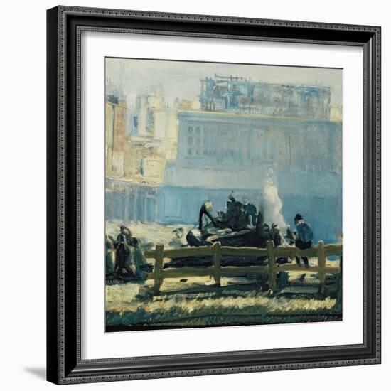 Blue Mornings-George Wesley Bellows-Framed Giclee Print