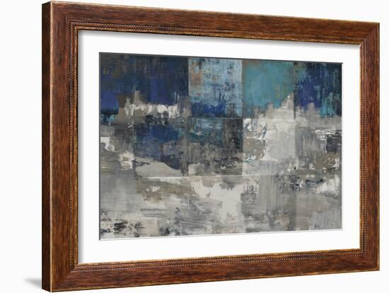 Blue Mosaic Magic-Tom Reeves-Framed Art Print