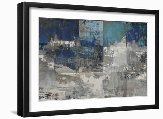 Blue Mosaic Magic-Tom Reeves-Framed Art Print