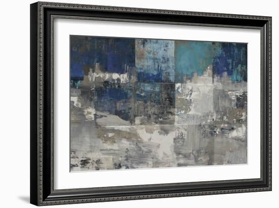 Blue Mosaic Magic-Tom Reeves-Framed Art Print