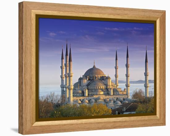Blue Mosque, Istanbul, Turkey-Peter Adams-Framed Premier Image Canvas