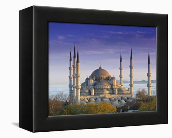 Blue Mosque, Istanbul, Turkey-Peter Adams-Framed Premier Image Canvas