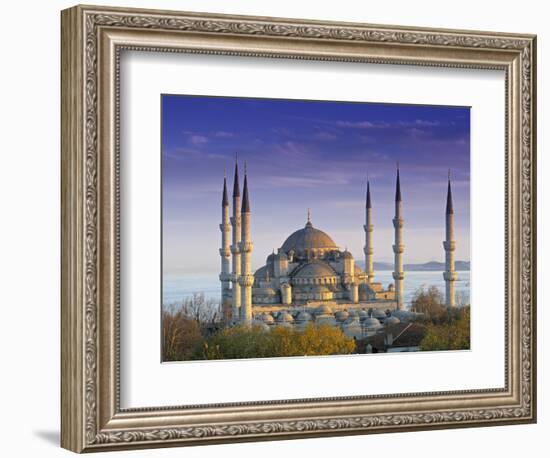 Blue Mosque, Istanbul, Turkey-Peter Adams-Framed Photographic Print