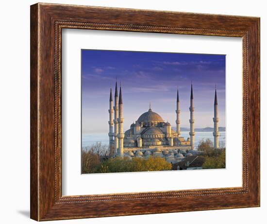 Blue Mosque, Istanbul, Turkey-Peter Adams-Framed Photographic Print