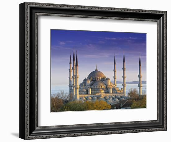 Blue Mosque, Istanbul, Turkey-Peter Adams-Framed Photographic Print